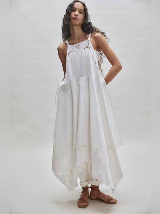 Free People Tops - Free people Pearl Maxi Top clean ivory